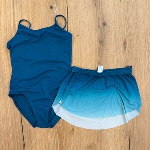 Balera Teal Dancewear Set